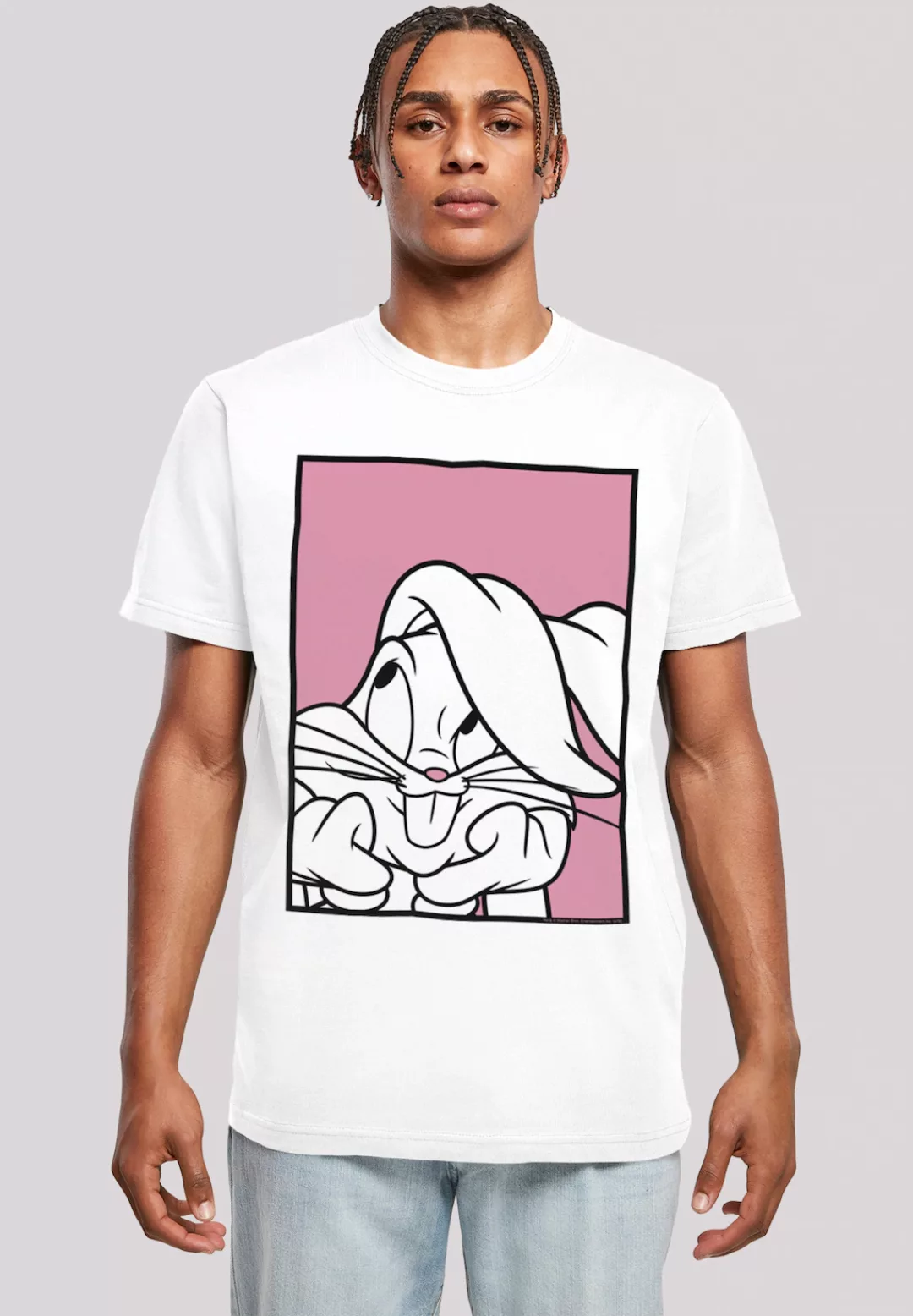 F4NT4STIC T-Shirt "Looney Tunes Bugs Bunny Adore", Print günstig online kaufen
