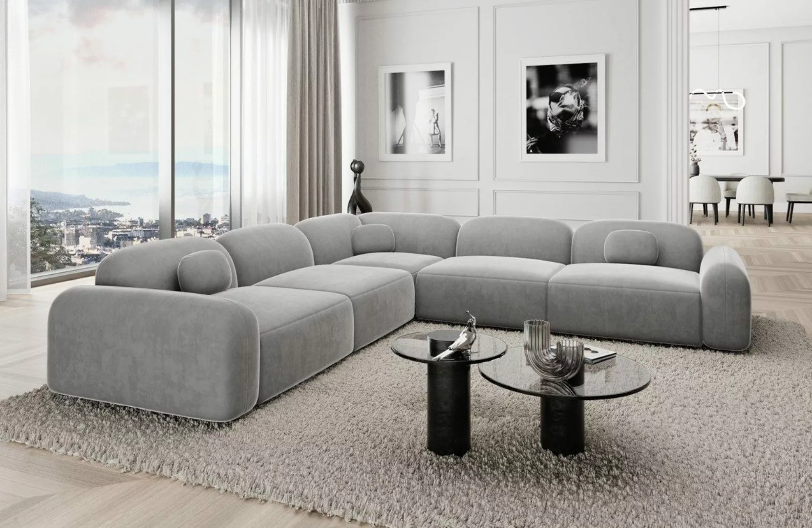 Sofa Dreams Ecksofa Stoff Eckcouch Polstersofa günstig online kaufen