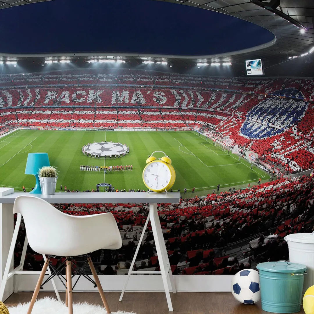 Wall-Art Fototapete »Bayern München Stadion Choreo Pack Mas« günstig online kaufen