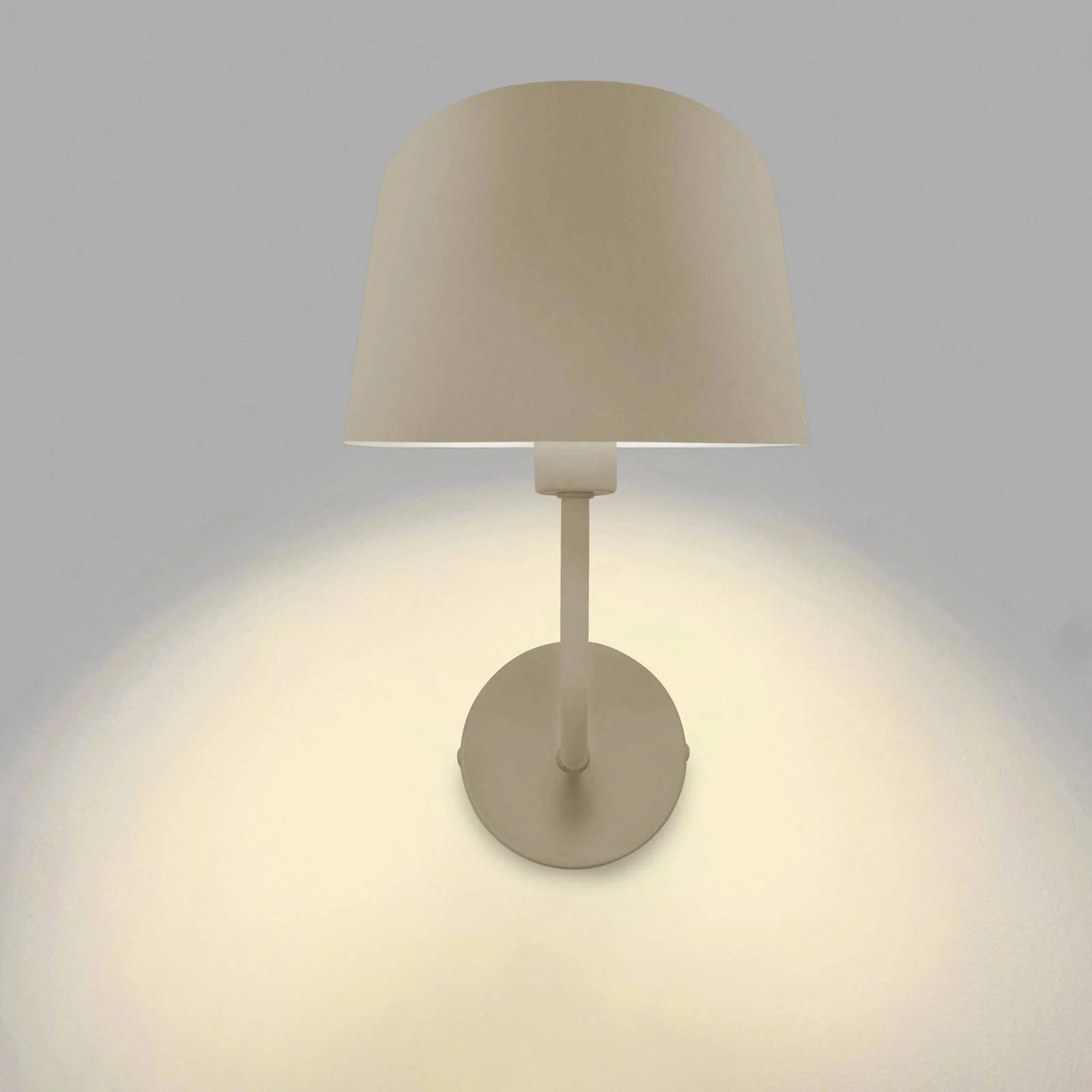 Forlight Wandlampe Fres, beige, Stahl, Breite 18,5 cm günstig online kaufen