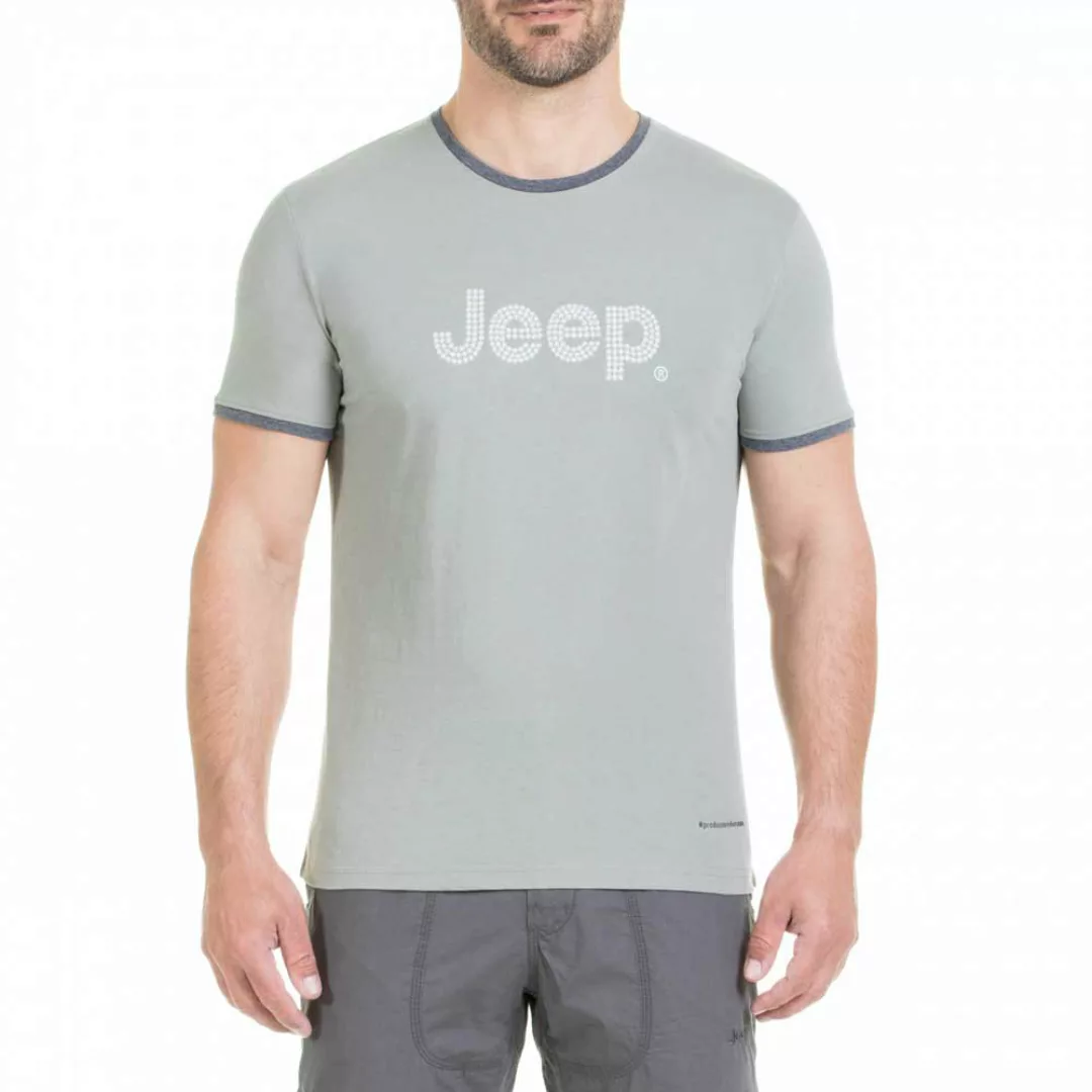 Jeep O100795e069 Kurzärmeliges T-shirt XL Light Green günstig online kaufen