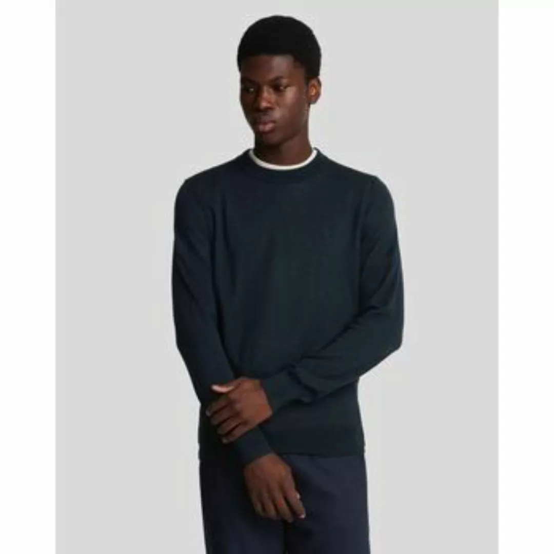 Lyle & Scott  Pullover KN2121VC TONAL CREW MWRINO-Z27. DARK NAVY günstig online kaufen