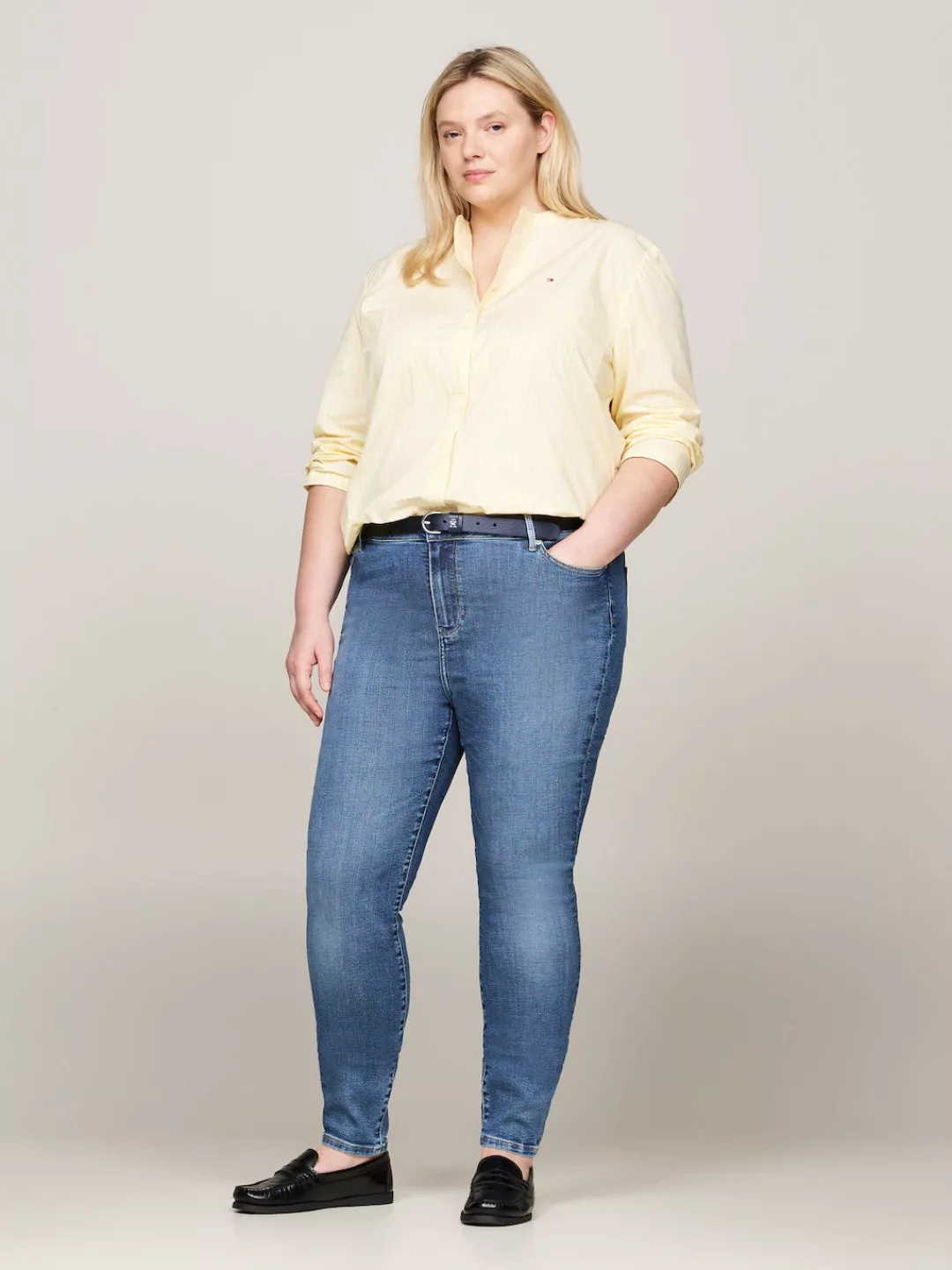 Tommy Hilfiger Curve Skinny-fit-Jeans CRV HARLEM U SKINNY HW Große Größen i günstig online kaufen