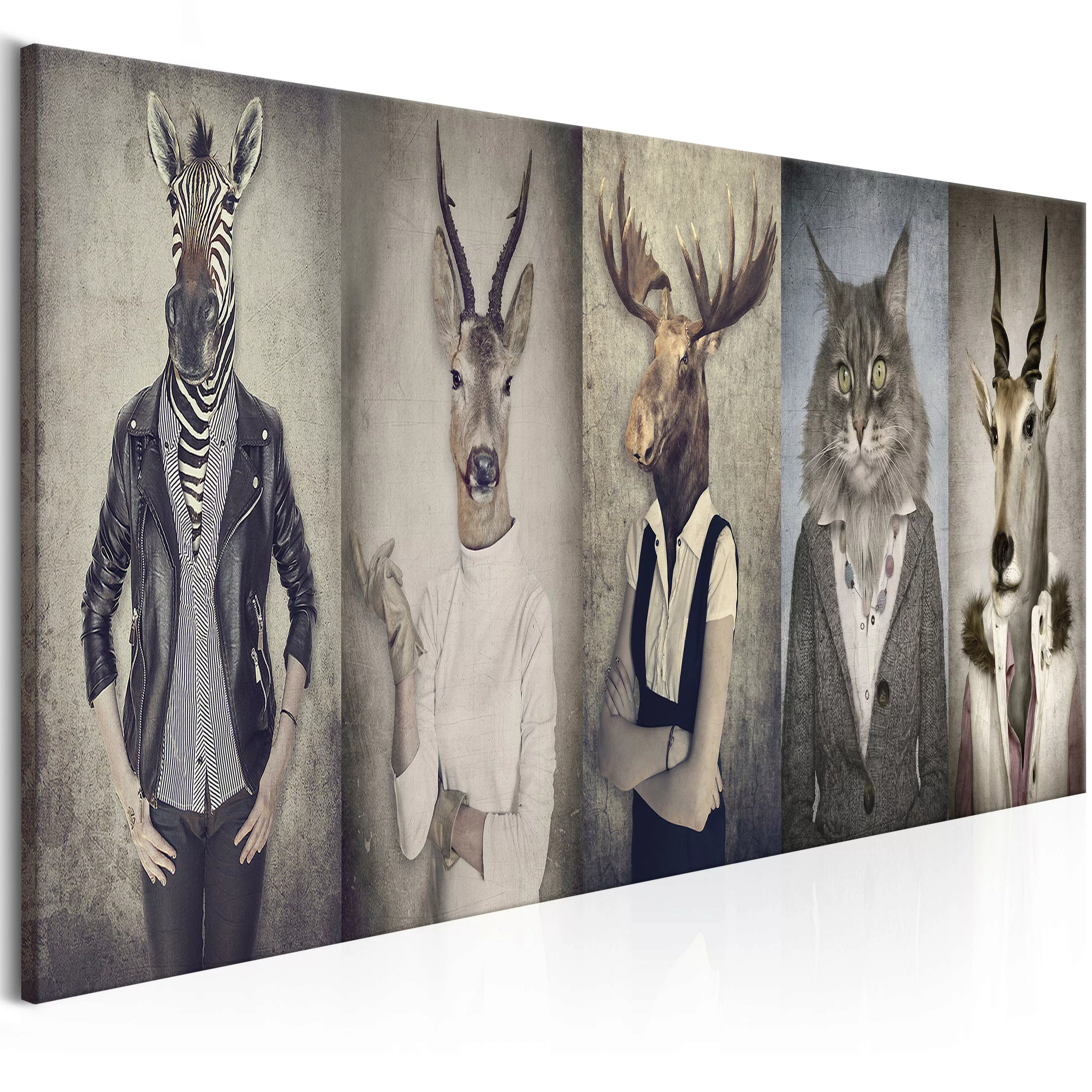 Wandbild - Animal Masks günstig online kaufen