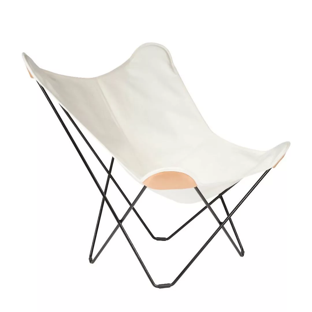 cuero - Canvas Mariposa Butterfly Chair Outdoorsessel - weiß/Hemp White 43/ günstig online kaufen