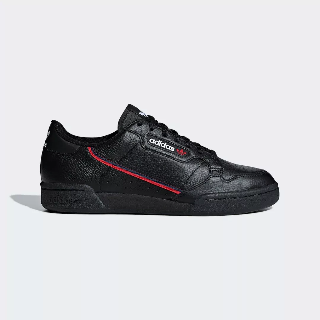 Adidas Originals Continental 80 Sportschuhe EU 41 1/3 Core Black / Scarlet günstig online kaufen