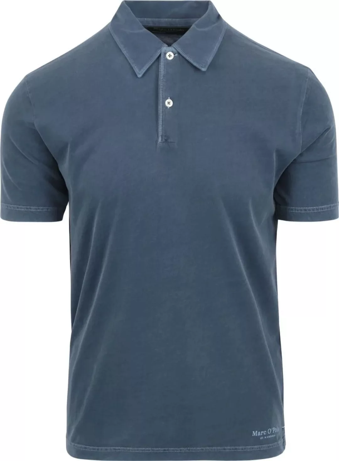 Marc O'Polo Poloshirt Terry Cloth Blau - Größe XL günstig online kaufen