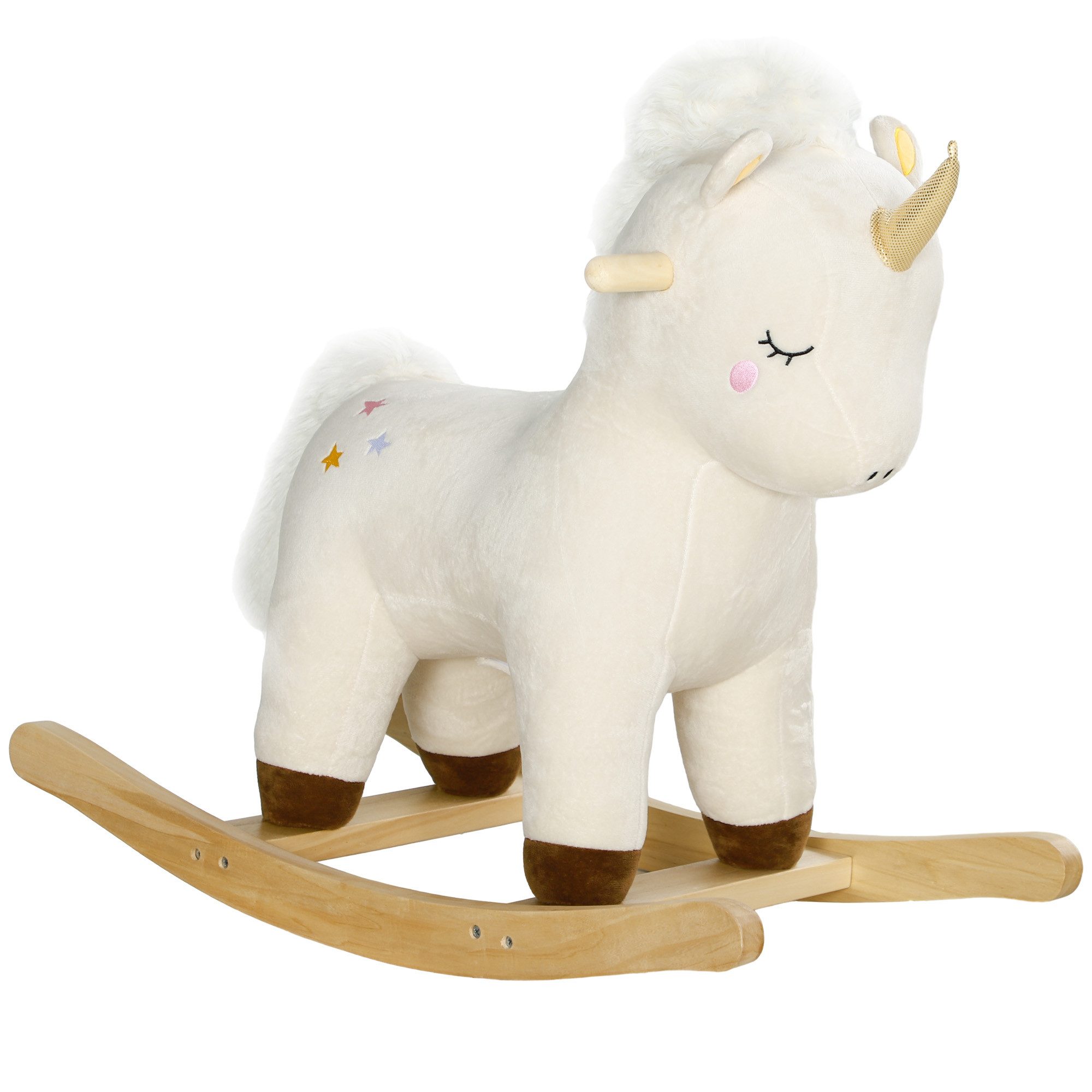 AIYAPLAY Schaukeltier mit Unicorn Design, Sound, günstig online kaufen