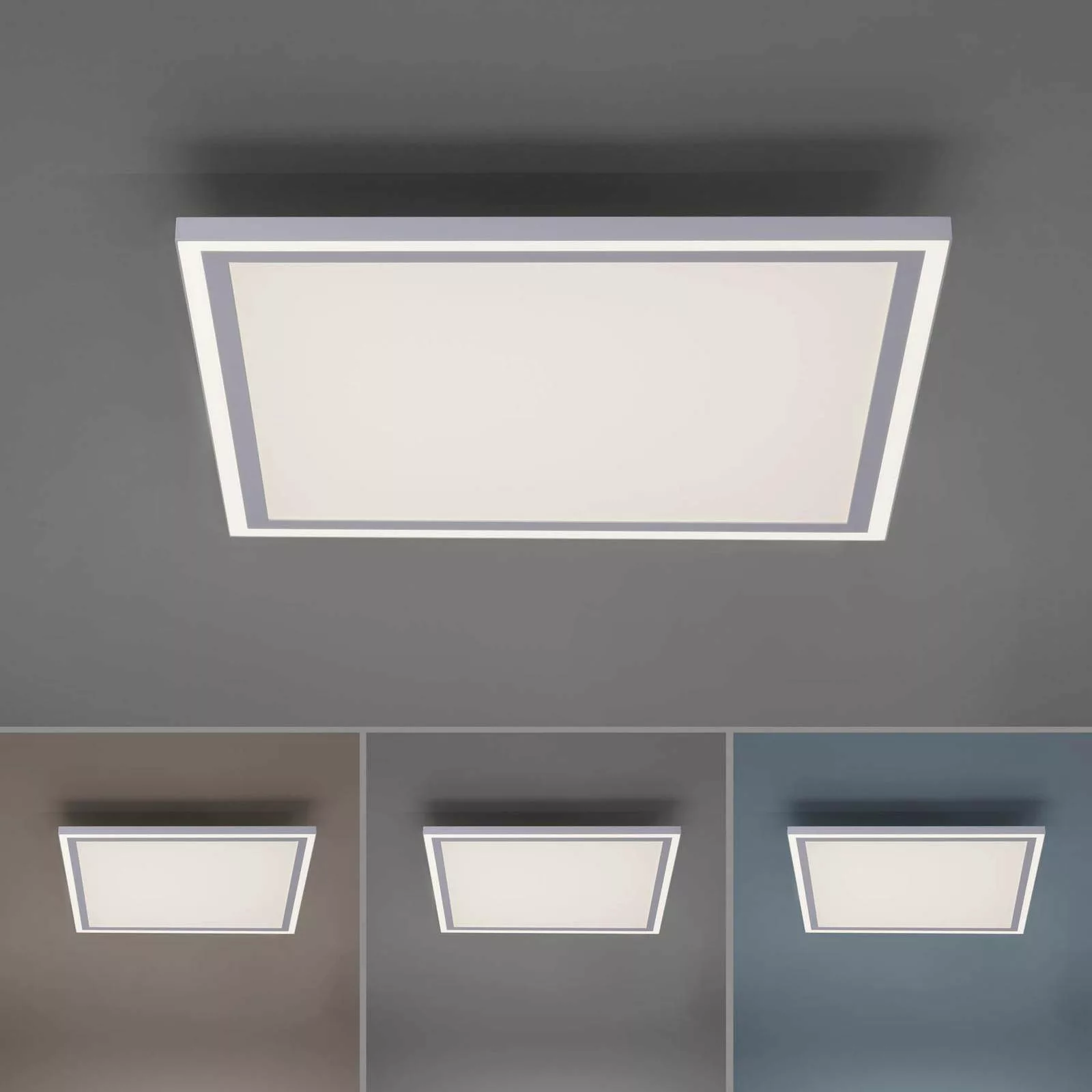 LED-Deckenleuchte Edging, tunable white, 46x46 cm günstig online kaufen