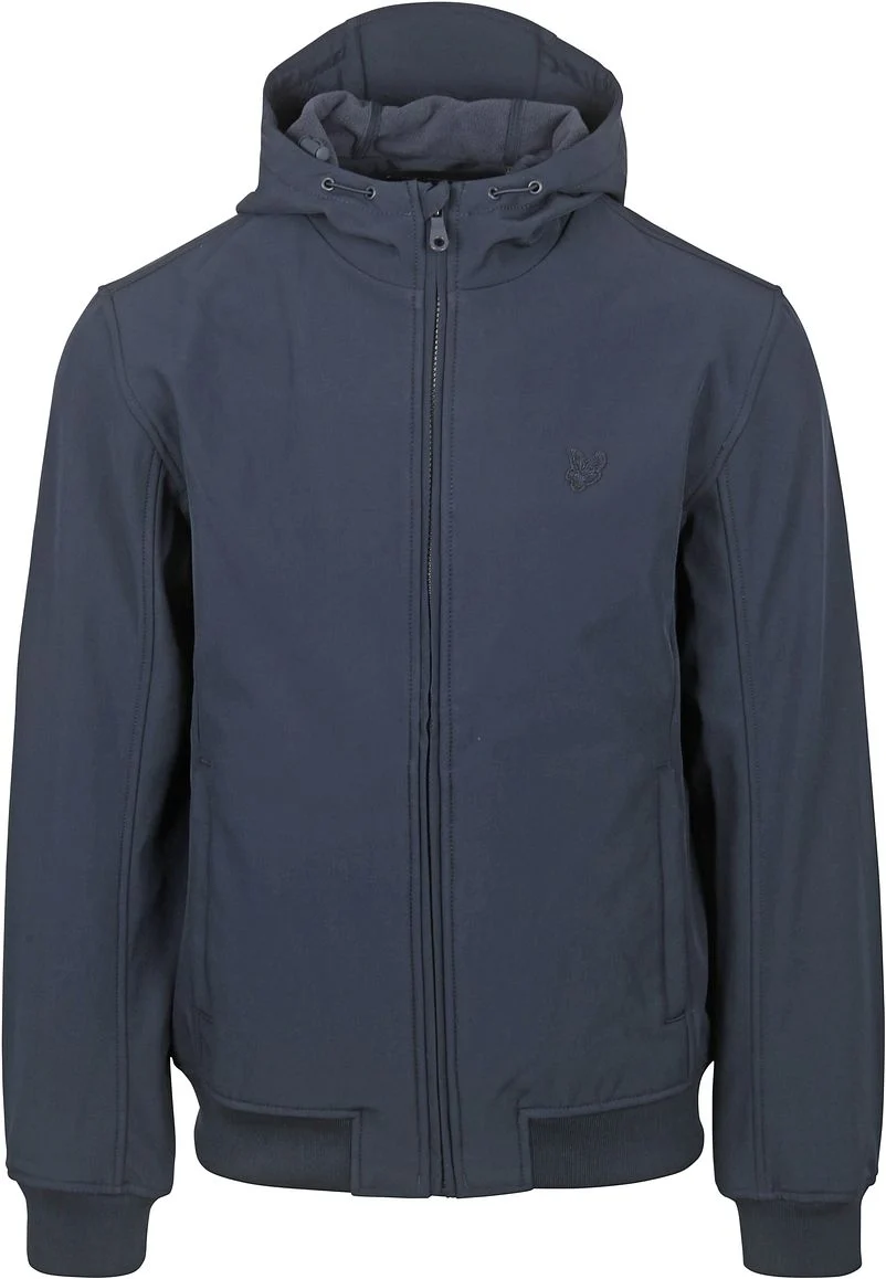 Lyle & Scott Jacke Softshell Fleece Marine - Größe XL günstig online kaufen