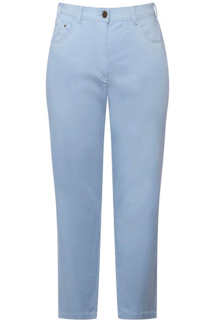 Ulla Popken Stretch-Hose Hose Sophie Stickerei schmale 5-Pocket-Form günstig online kaufen