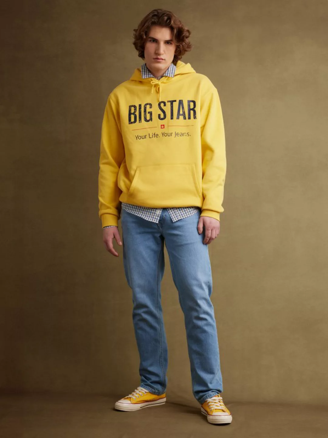 BIG STAR Kapuzensweatshirt ASHLYNO günstig online kaufen