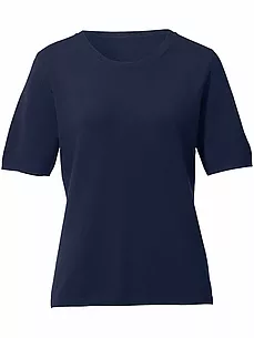 Pullover Rieke aus 100% Premium-Kaschmir Peter Hahn Cashmere blau günstig online kaufen