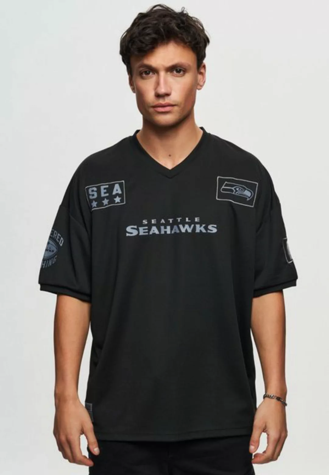 Recovered T-Shirt NFL Seahawks SEA 76 Oversized günstig online kaufen