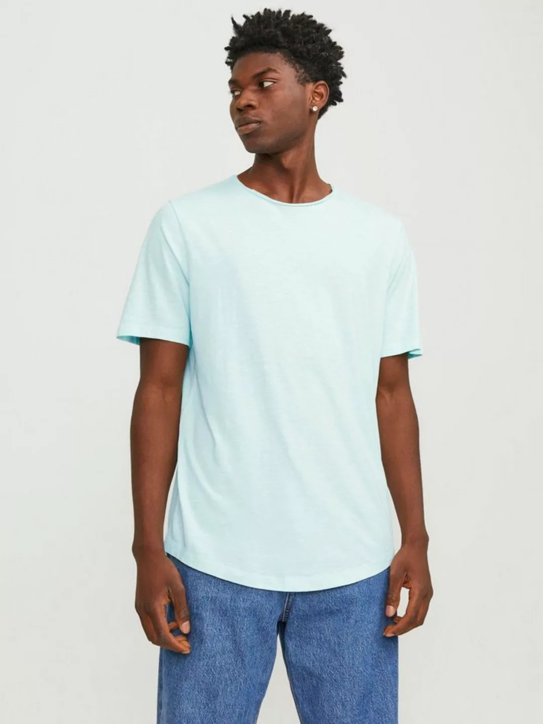 Jack & Jones Rundhalsshirt JJEBASHER TEE O-NECK SS NOOS mit Rundhalsausschn günstig online kaufen