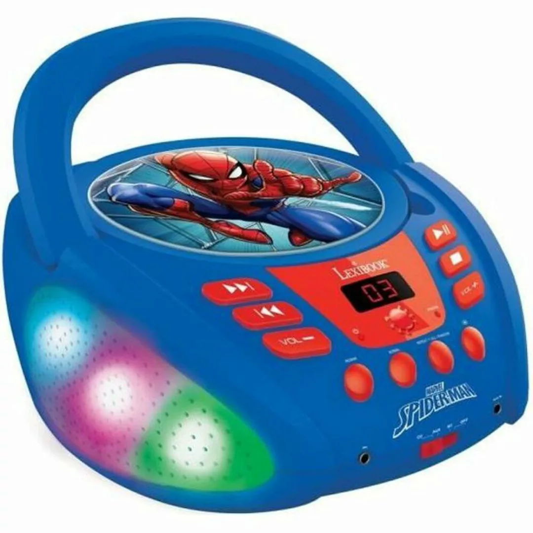 Wiedergabeprogramm Lexibook Spider-man Für Kinder Cd Led Leicht Bluetooth 5 günstig online kaufen