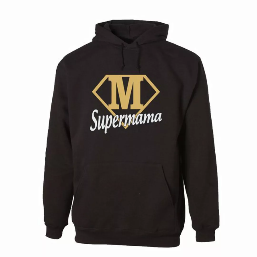 G-graphics Hoodie M – Supermama mit trendigem Frontprint mit Spruch zum Mut günstig online kaufen