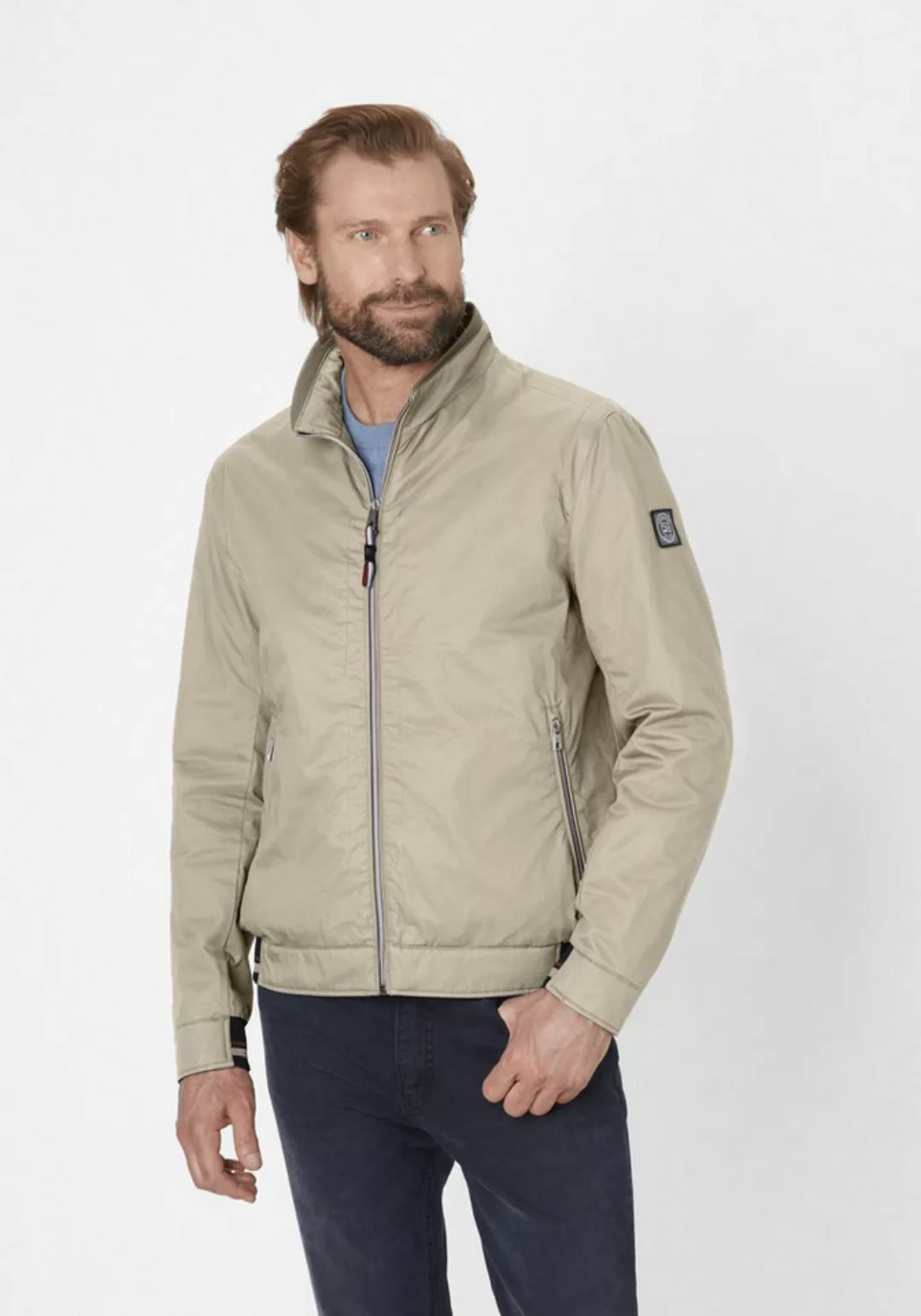 S4 Jackets Blouson KOS Modern Fit Blouson aus reiner Baumwolle günstig online kaufen