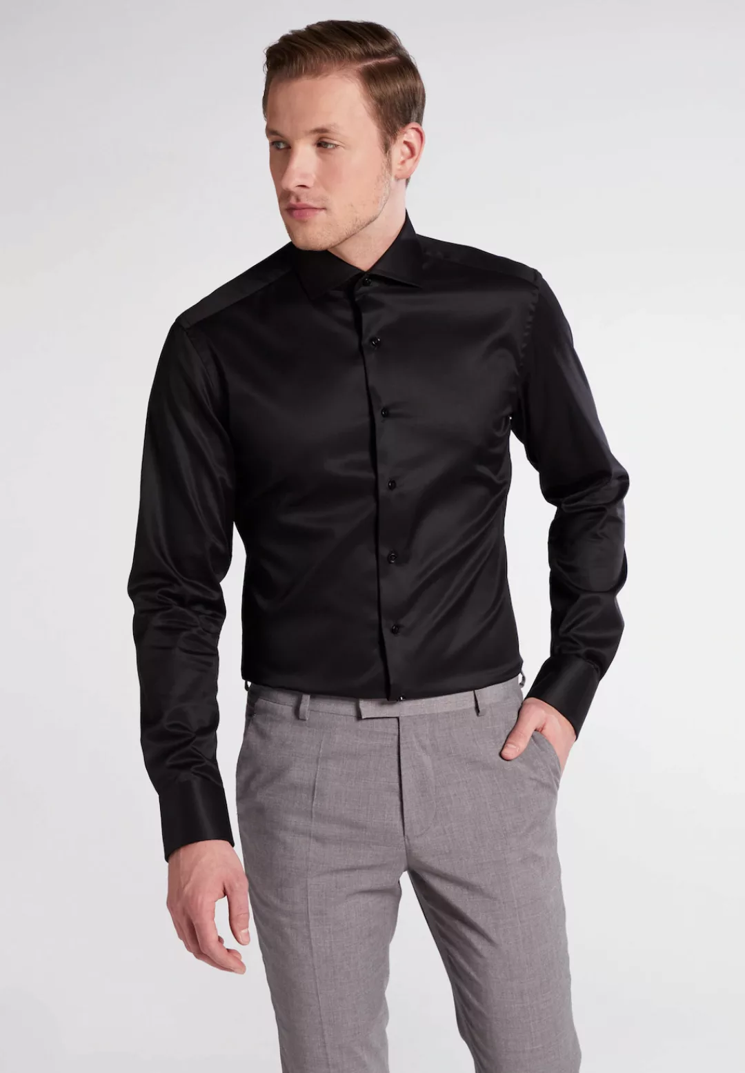 Eterna Langarmhemd "SLIM FIT", NON IRON (bügelfrei) günstig online kaufen