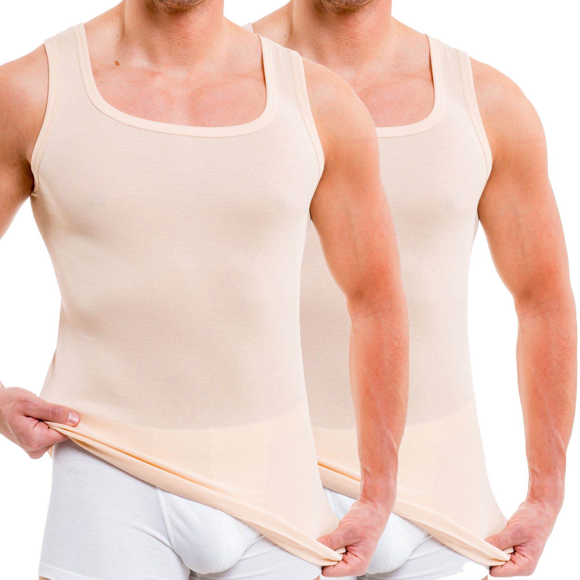 HERMKO Unterhemd 16025 2er Pack Herren günstig online kaufen