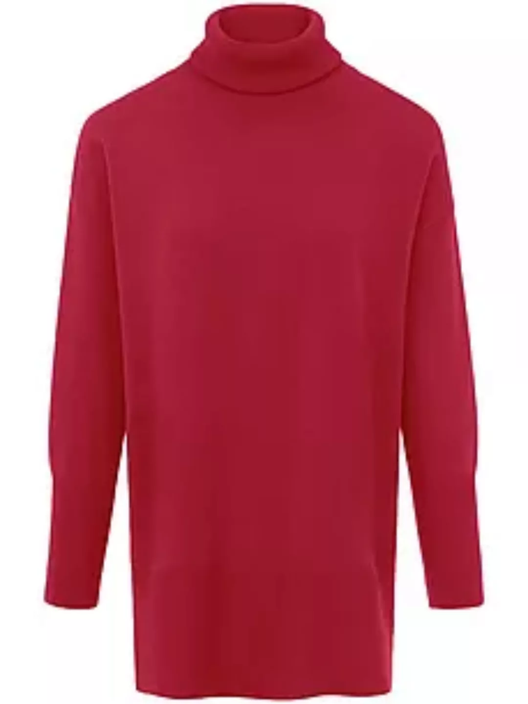 Rollkragen-Pullover include rot günstig online kaufen