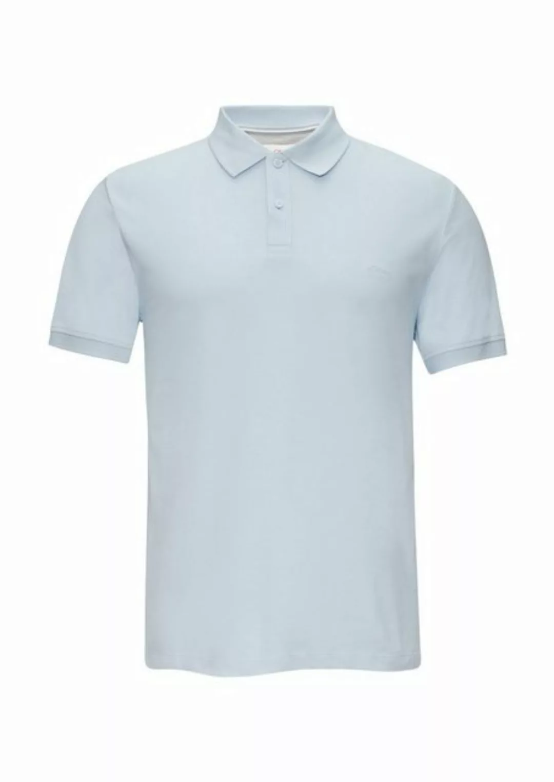 s.Oliver Kurzarmshirt Poloshirt aus Baumwollpiqué Stickerei günstig online kaufen