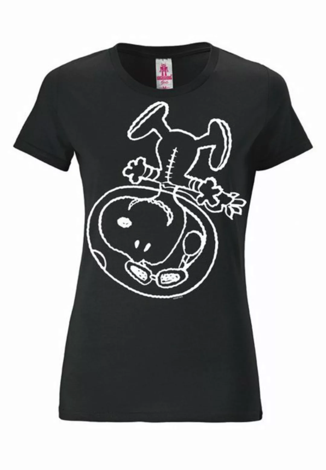 LOGOSHIRT T-Shirt "Snoopy - Astronaut", mit lizenziertem Originaldesign günstig online kaufen