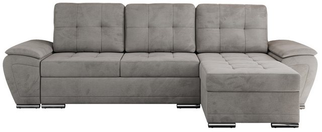 MKS MÖBEL Ecksofa UMBRIA L, Set, Schlafsofa, T30-Schaum, Wellenfedern, Meta günstig online kaufen