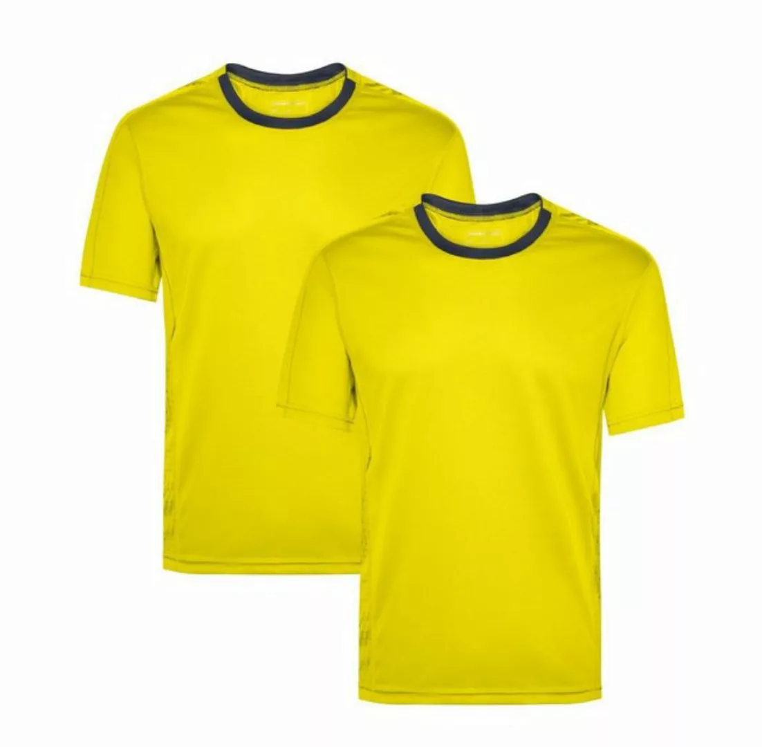 James & Nicholson Laufshirt Doppelpack Herren Kurzarm Laufshirt Running T-S günstig online kaufen