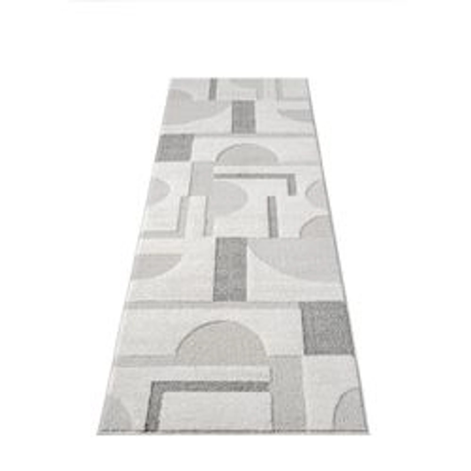 payé Teppich Ello 9992 Boho Flachflor 80x300 cm Grau günstig online kaufen