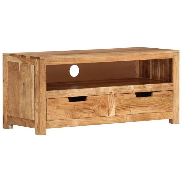 furnicato TV-Schrank 88x35x40 cm Massivholz Akazie günstig online kaufen