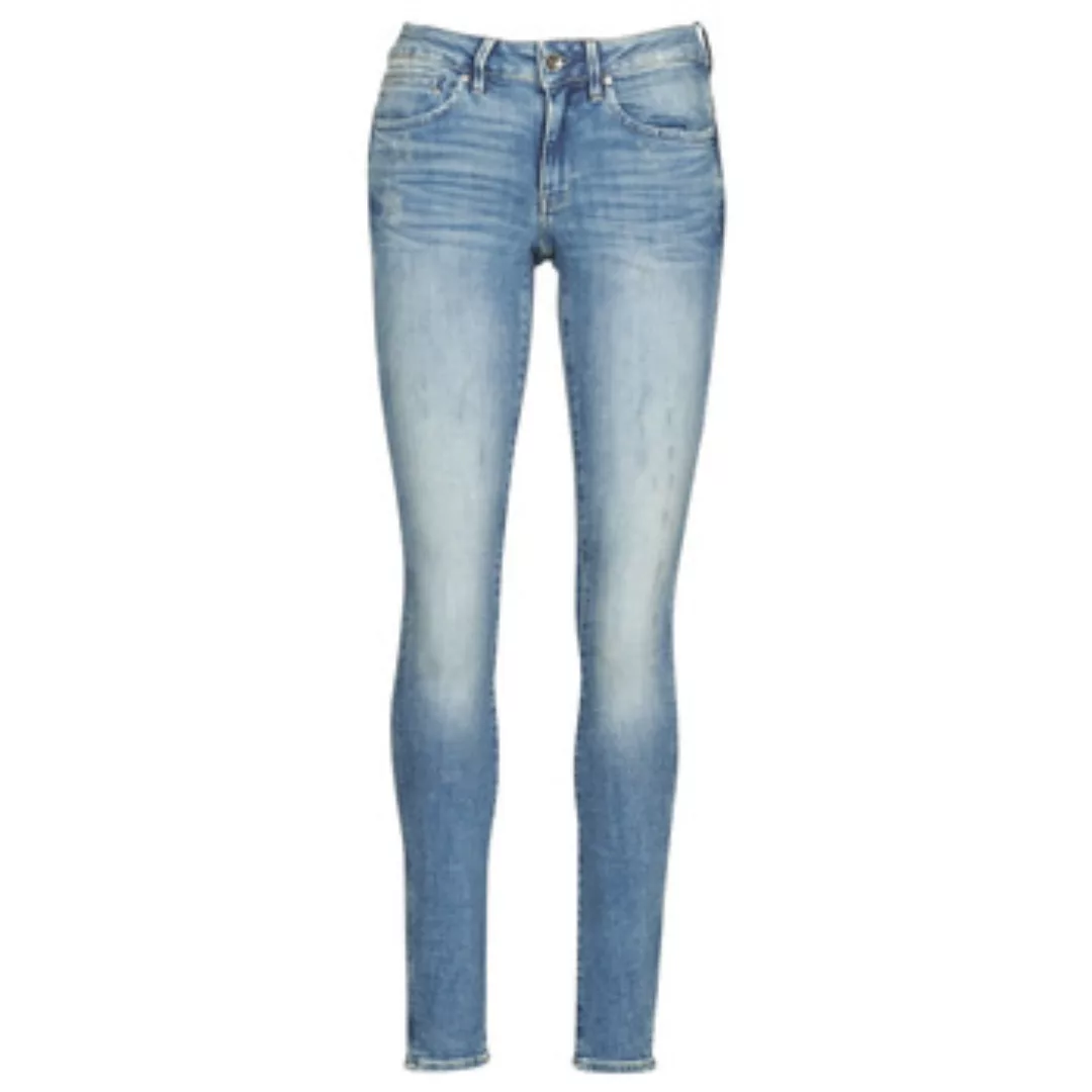 G-star Midge Zip Mid Waist Skinny Jeans 28 Light Vintage Aged Destroy günstig online kaufen