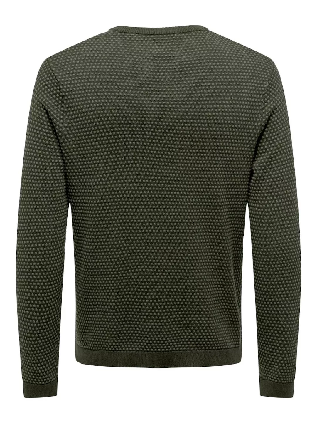 ONLY & SONS Rundhalspullover "ONSTAPA REG 12 STRUC LS CREW KNIT NOOS" günstig online kaufen