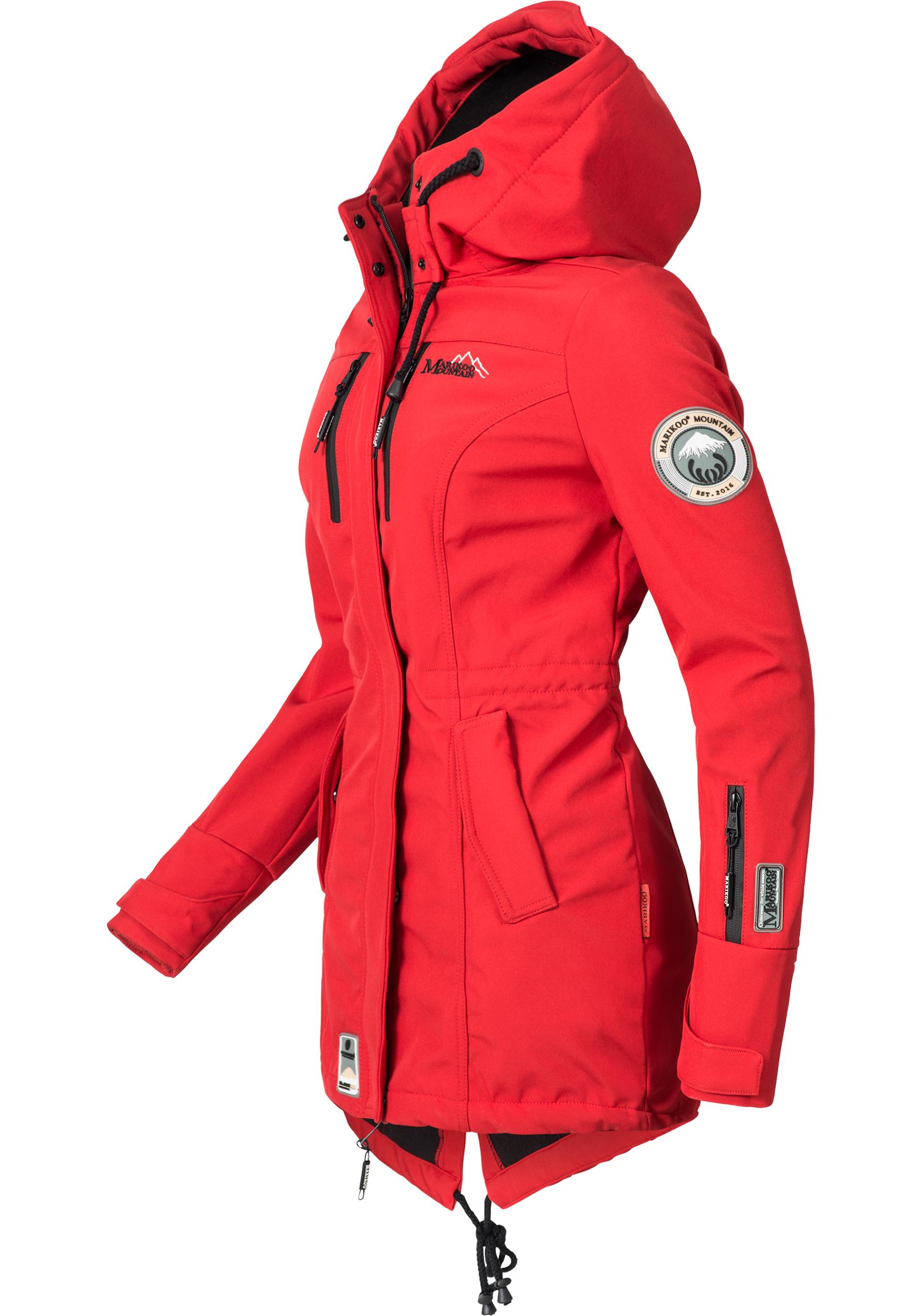 Marikoo Funktionsmantel "Zimtzicke", Wasserdichter Softshell Parka mit Kapu günstig online kaufen