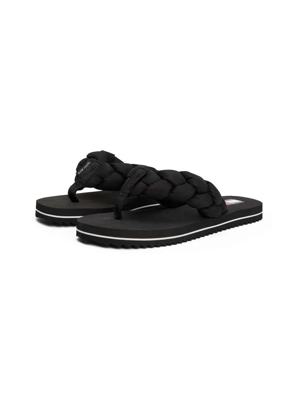 Tommy Jeans Zehentrenner "BRAIDED THONG BEACH SANDAL", Dianette, Sommerschu günstig online kaufen