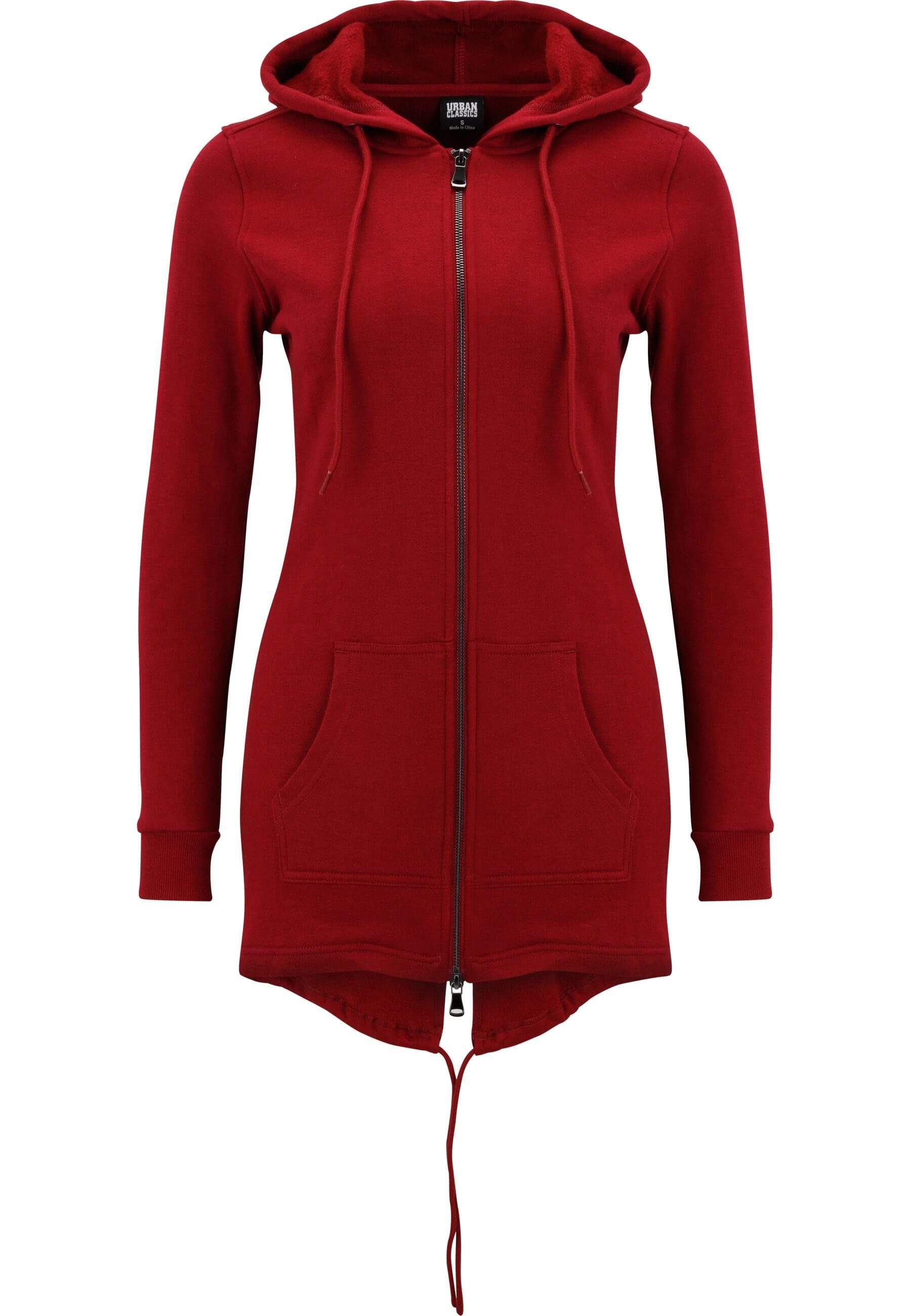 URBAN CLASSICS Sweatjacke "Urban Classics Damen Ladies Sweat" günstig online kaufen