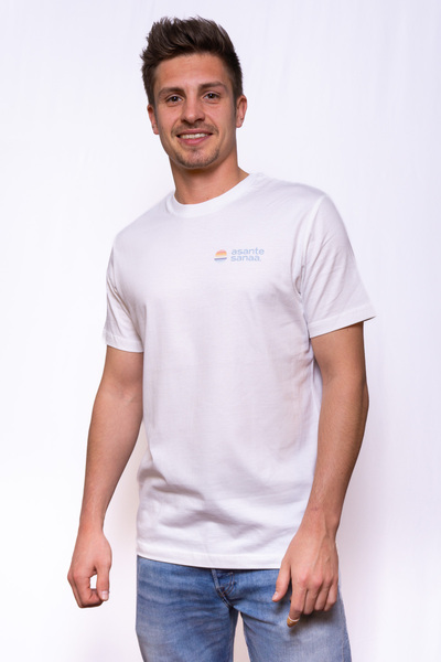 Unisex Shirt Aus Bio-baumwolle "James" Weiß günstig online kaufen