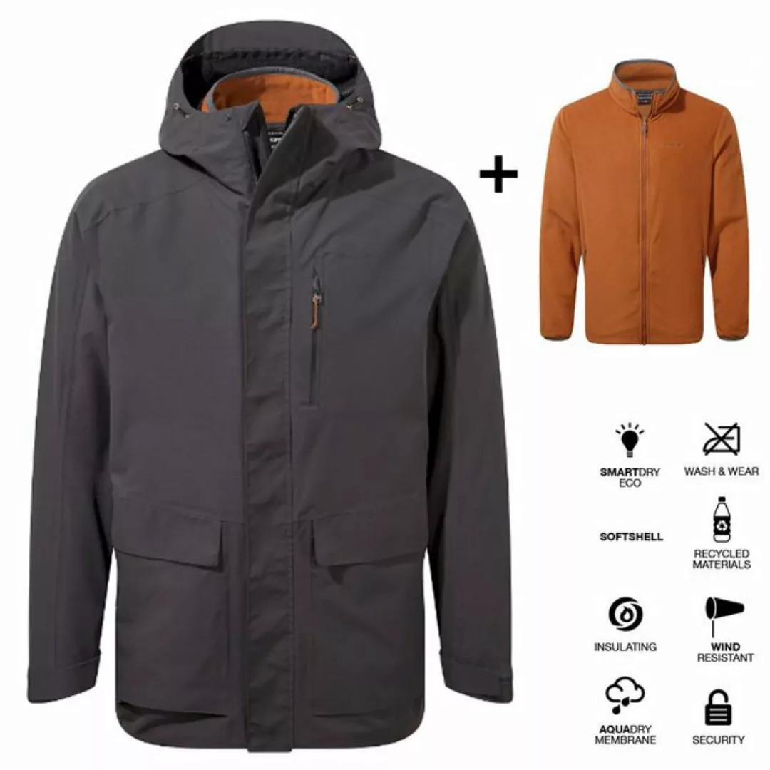 Craghoppers Hardshelljacke Craghoppers - wasserdichte Stretch Doppeljacke m günstig online kaufen