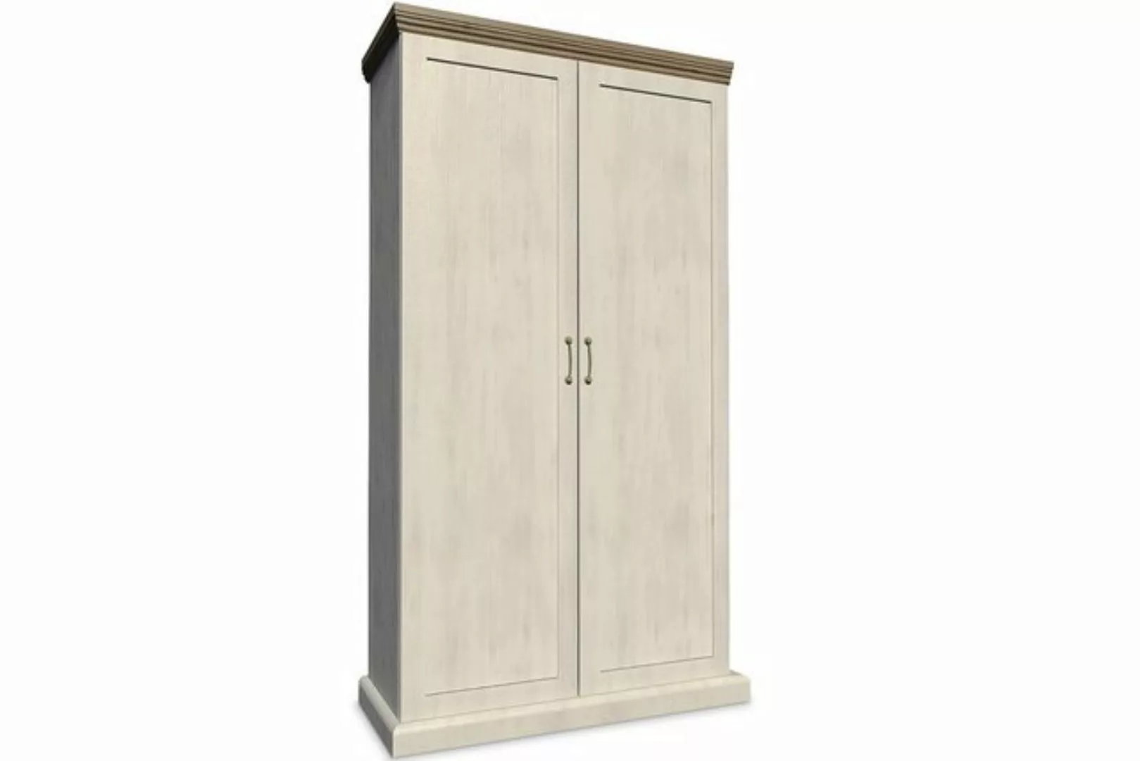 KONSIMO® Drehtürenschrank ARVEN Garderobenschrank Kleiderschrank 2-türig,mi günstig online kaufen