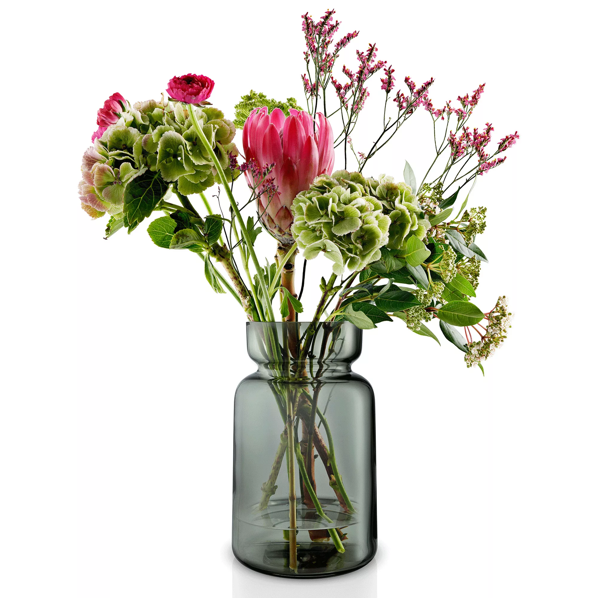 Eva Solo - Silhouette Vase H22,2cm - rauch/H x Ø 22,2x14cm günstig online kaufen