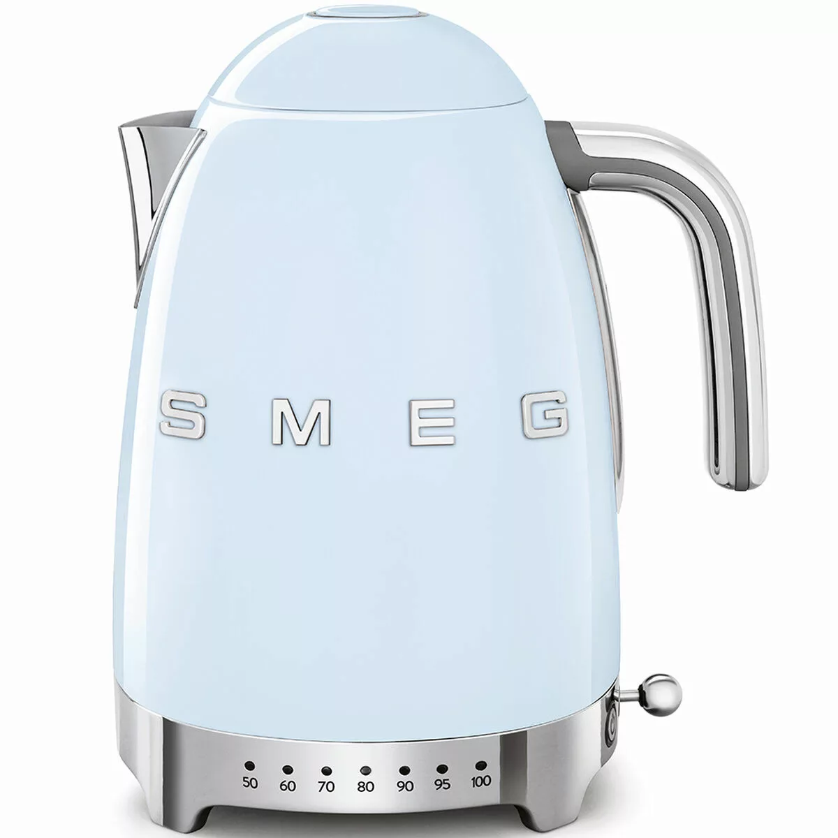 Smeg - KLF04 Wasserkocher variable Temperatur 1,7L - hellblau/pastellblau/l günstig online kaufen