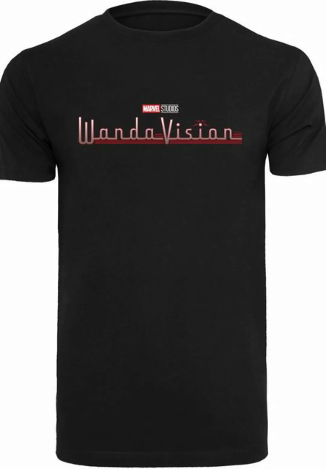 F4NT4STIC Kurzarmshirt F4NT4STIC Herren Marvel WandaVision Logo with T-Shir günstig online kaufen