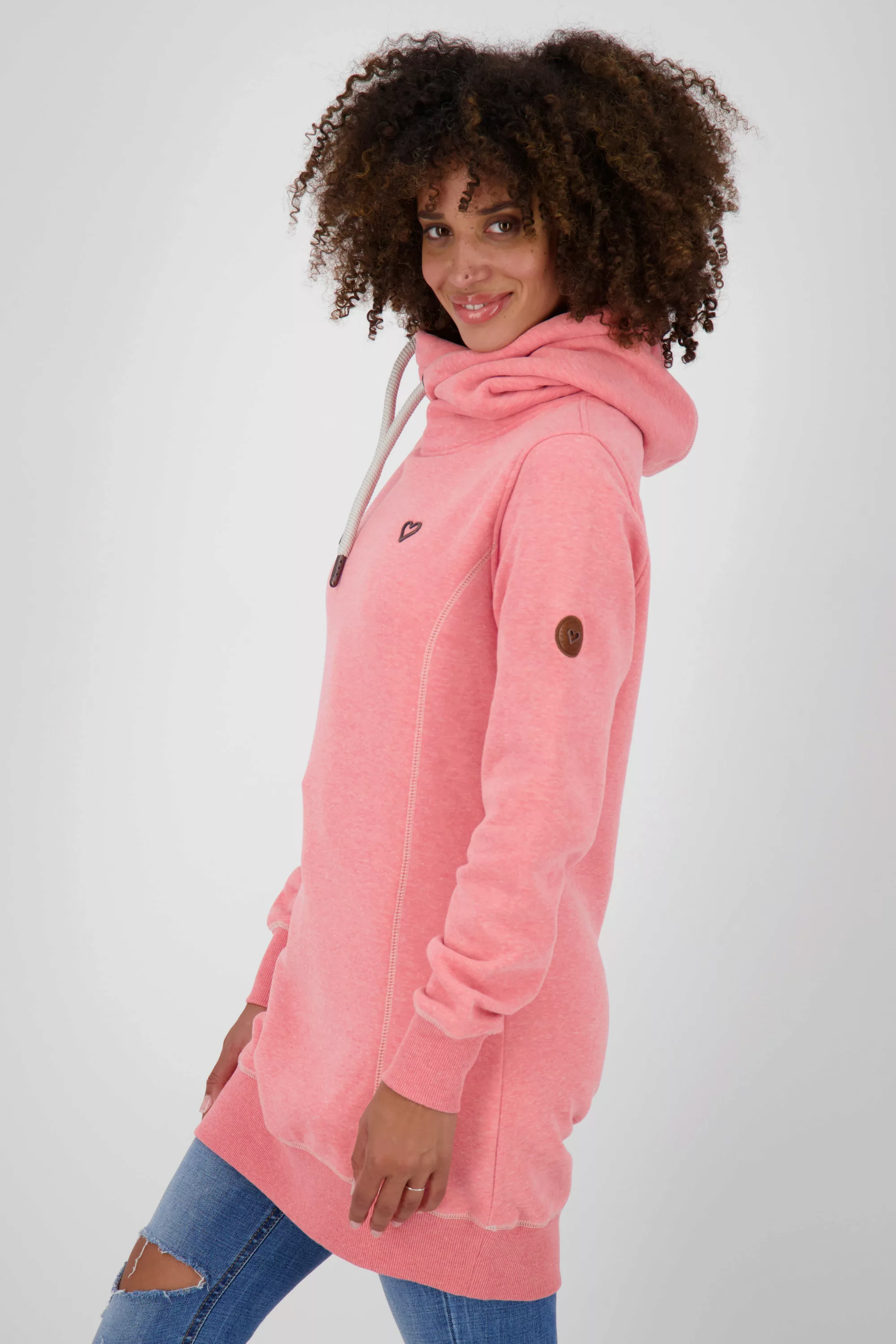 Alife & Kickin Sweatshirt "Hooded Longsweat Damen Sweatshirt" günstig online kaufen