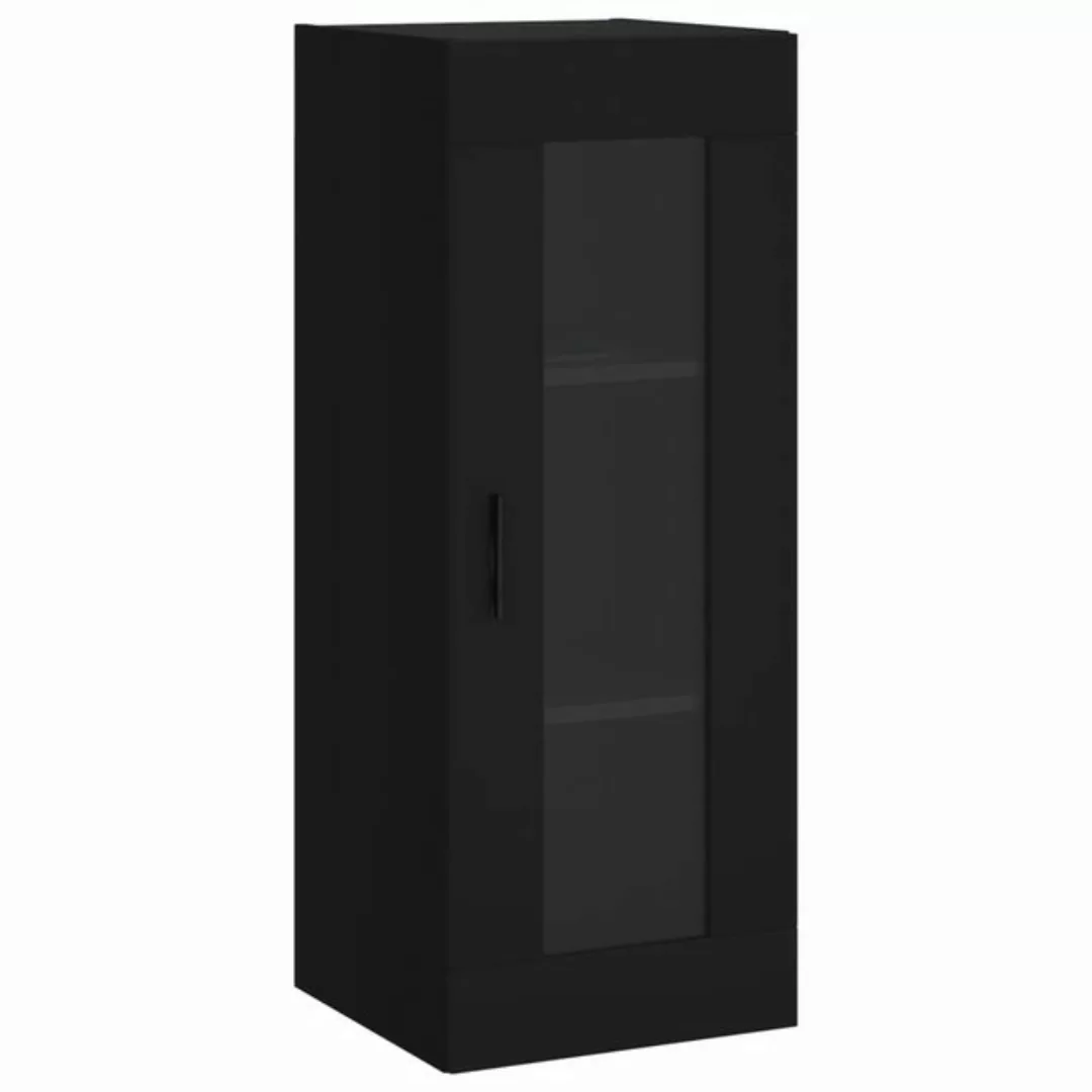 vidaXL Hängeschrank Wandschrank Hängeschrank Aufbewahrung Schwarz 34,5x34x9 günstig online kaufen