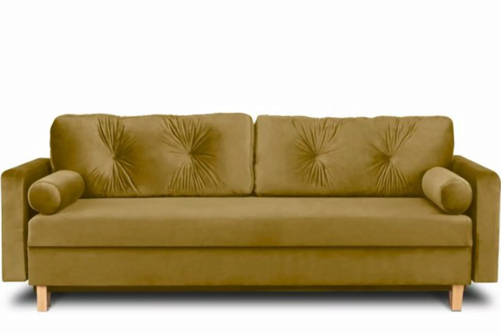 KONSIMO Schlafsofa ERISO Sofa 3-Personen, ausziehbare Liegfläche 196x150 cm günstig online kaufen