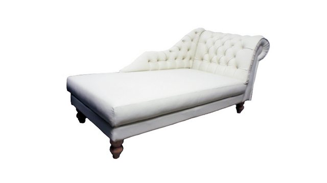 JVmoebel Chaiselongue LUTON II Chesterfield Chaiselongues Chaise Liege Sofa günstig online kaufen