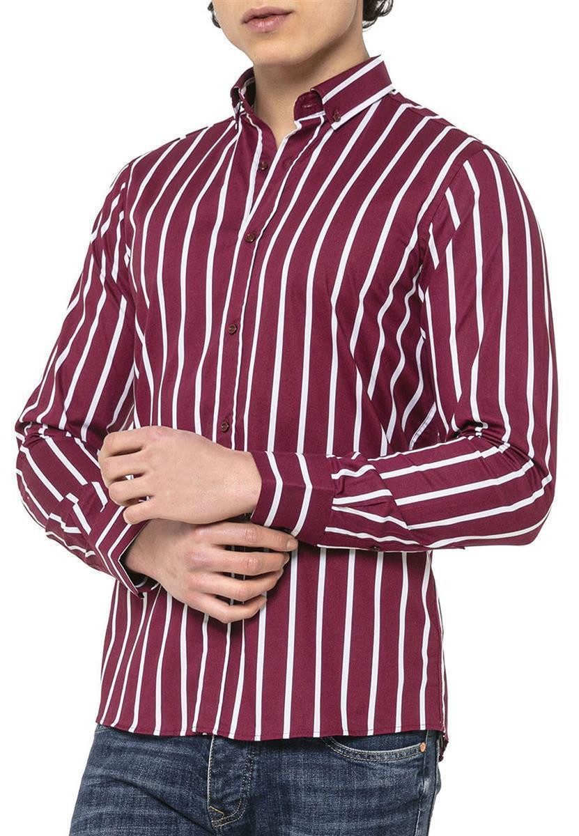 RedBridge Langarmhemd im gestreiften Design Optimal günstig online kaufen