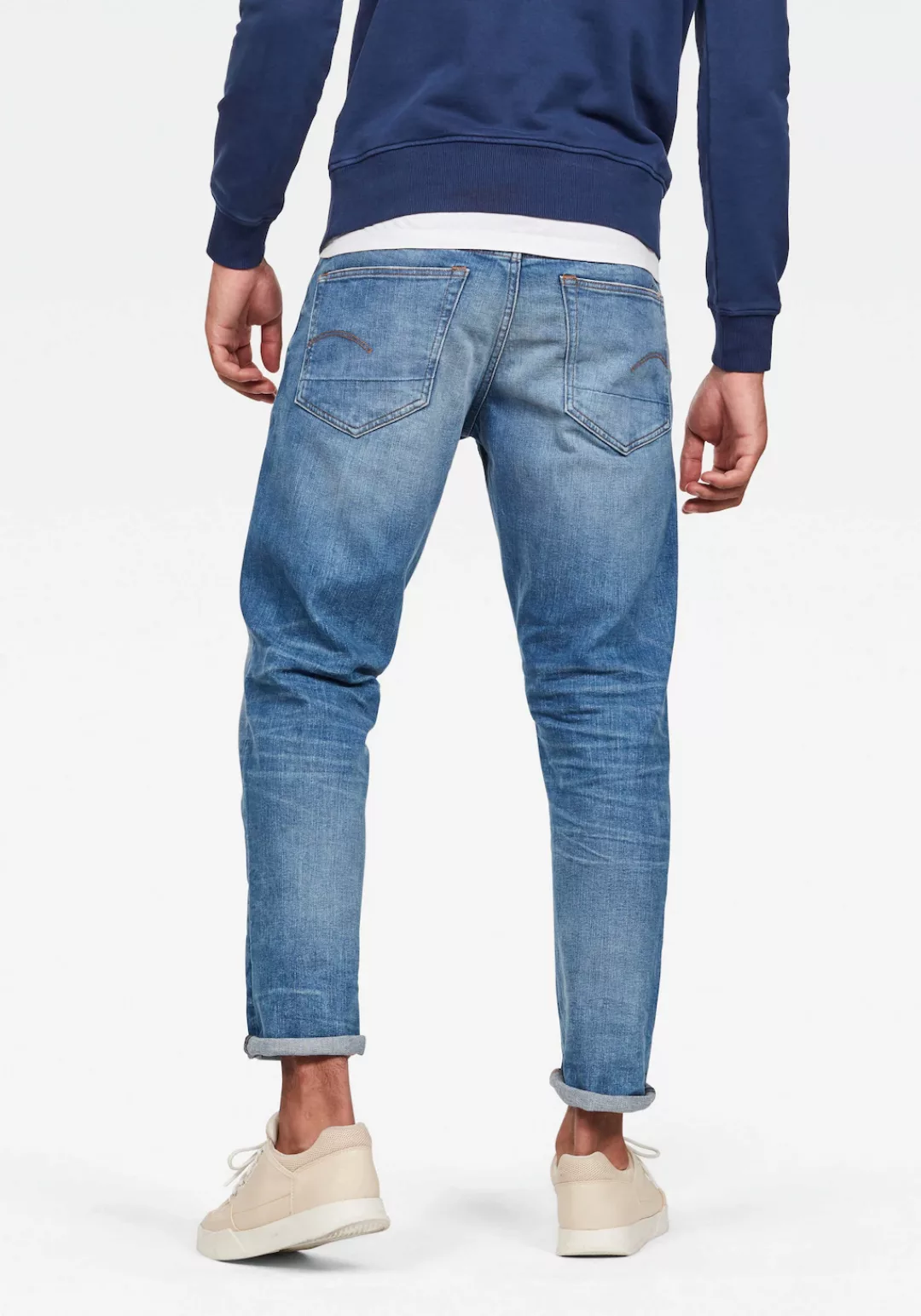 G-STAR Regular-fit-Jeans "3301 Straight Tapered" günstig online kaufen