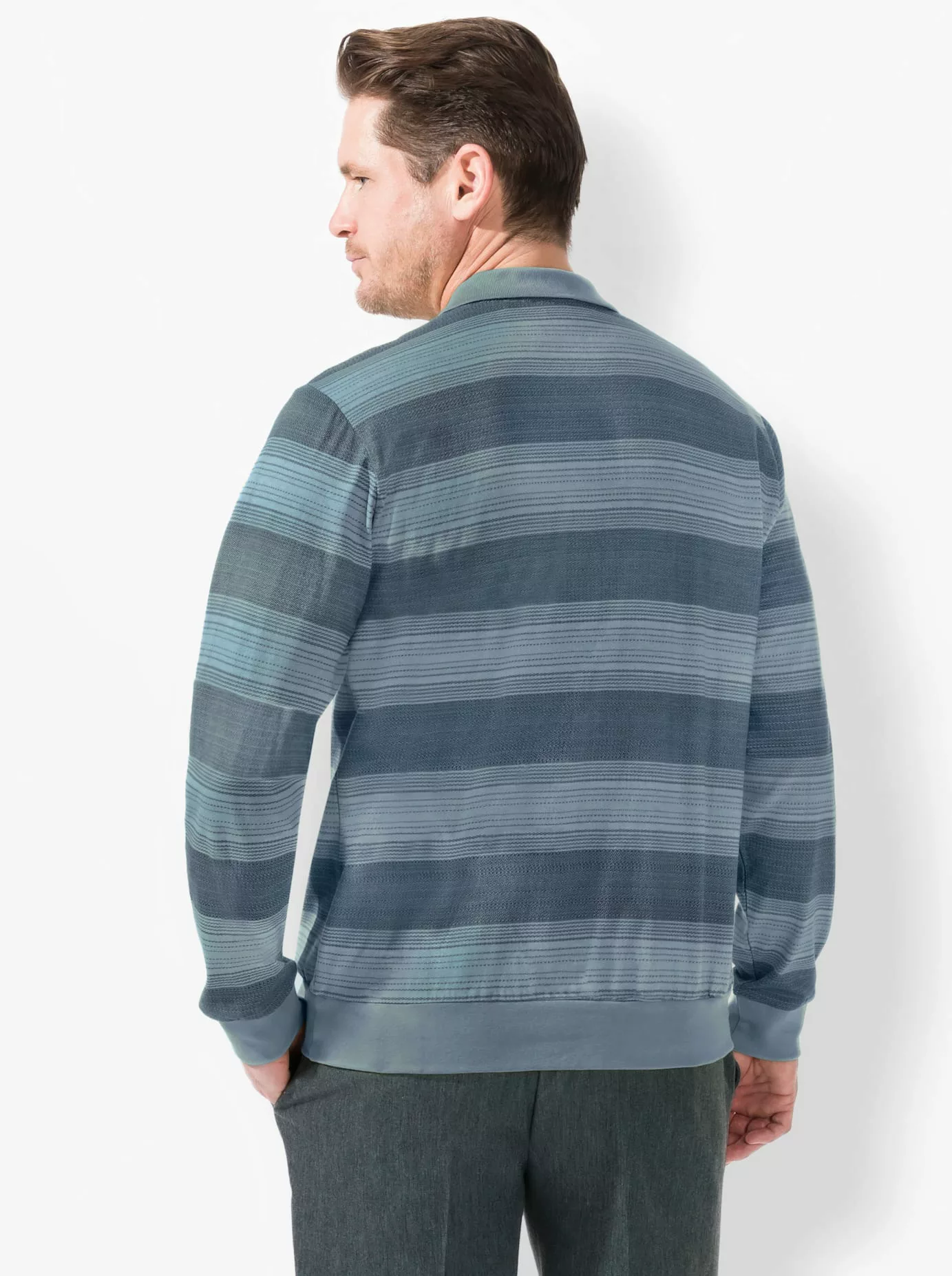Marco Donati Poloshirt "Langarm-Shirt" günstig online kaufen