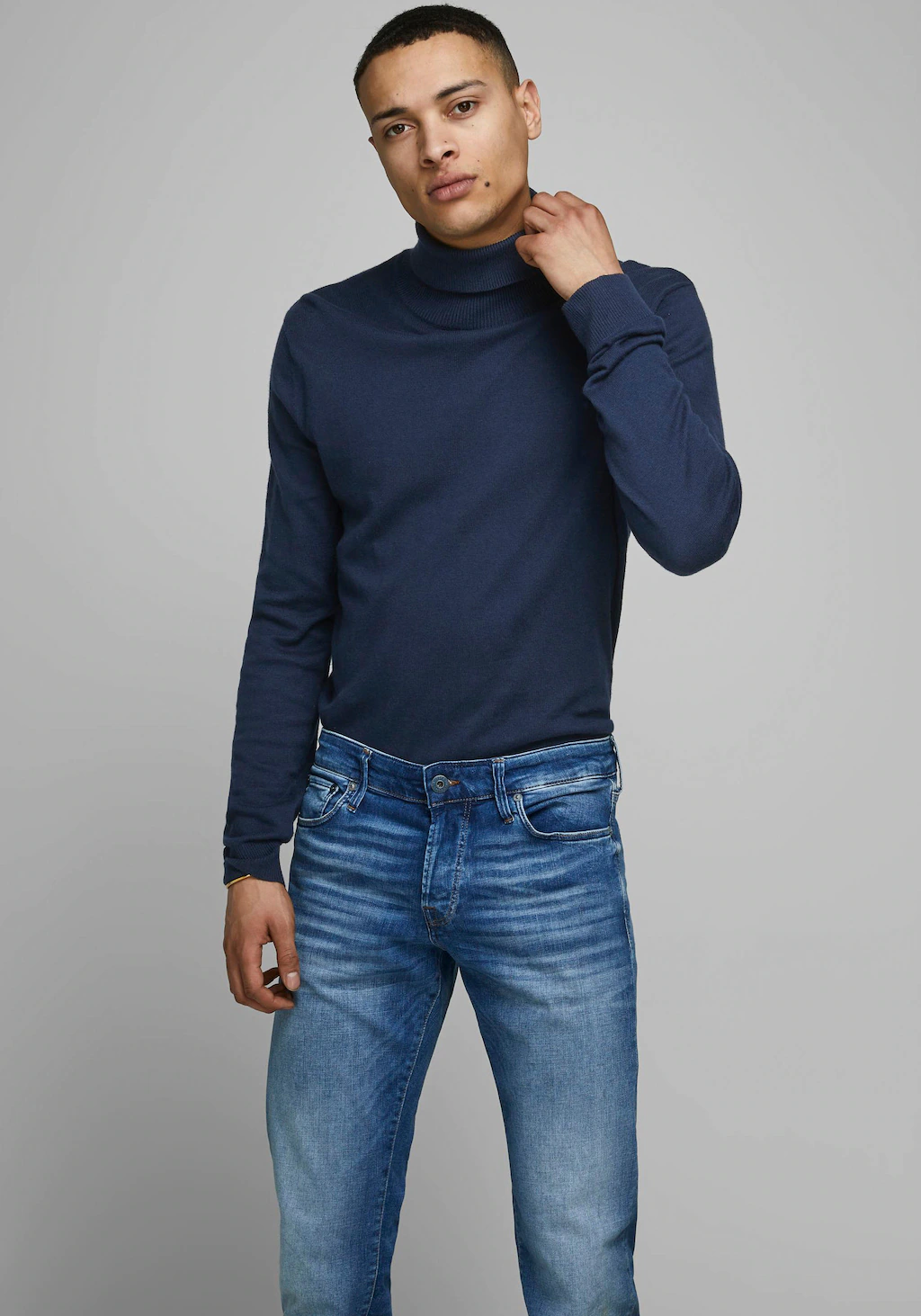 Jack & Jones Herren Rollkragen Pullover JJEEMIL günstig online kaufen